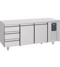 CombiSteel 7489.5555 køledisk med 2 låger og 3 skuffer