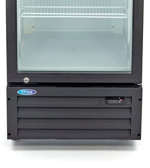 Maxima displaykøleskab med lystop, 335 liter