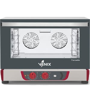 Venix Torcello T04M0HAJR konvektionsovn med grill og damp, 4 x 600 x 400 mm / GN 1/1