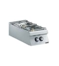Zanussi EVO900 gaskogebord 392000 med 2 blus à 6 kW, 400 mm