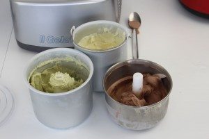 aftagelig skål til ismaskine