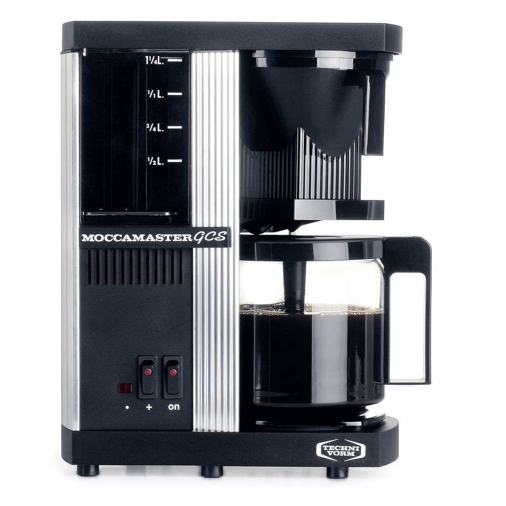 Moccamaster-kaffemaskine-GCS Silver-Sort