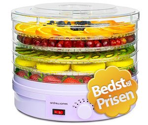 Kompakt dehydrator fra Andrew James